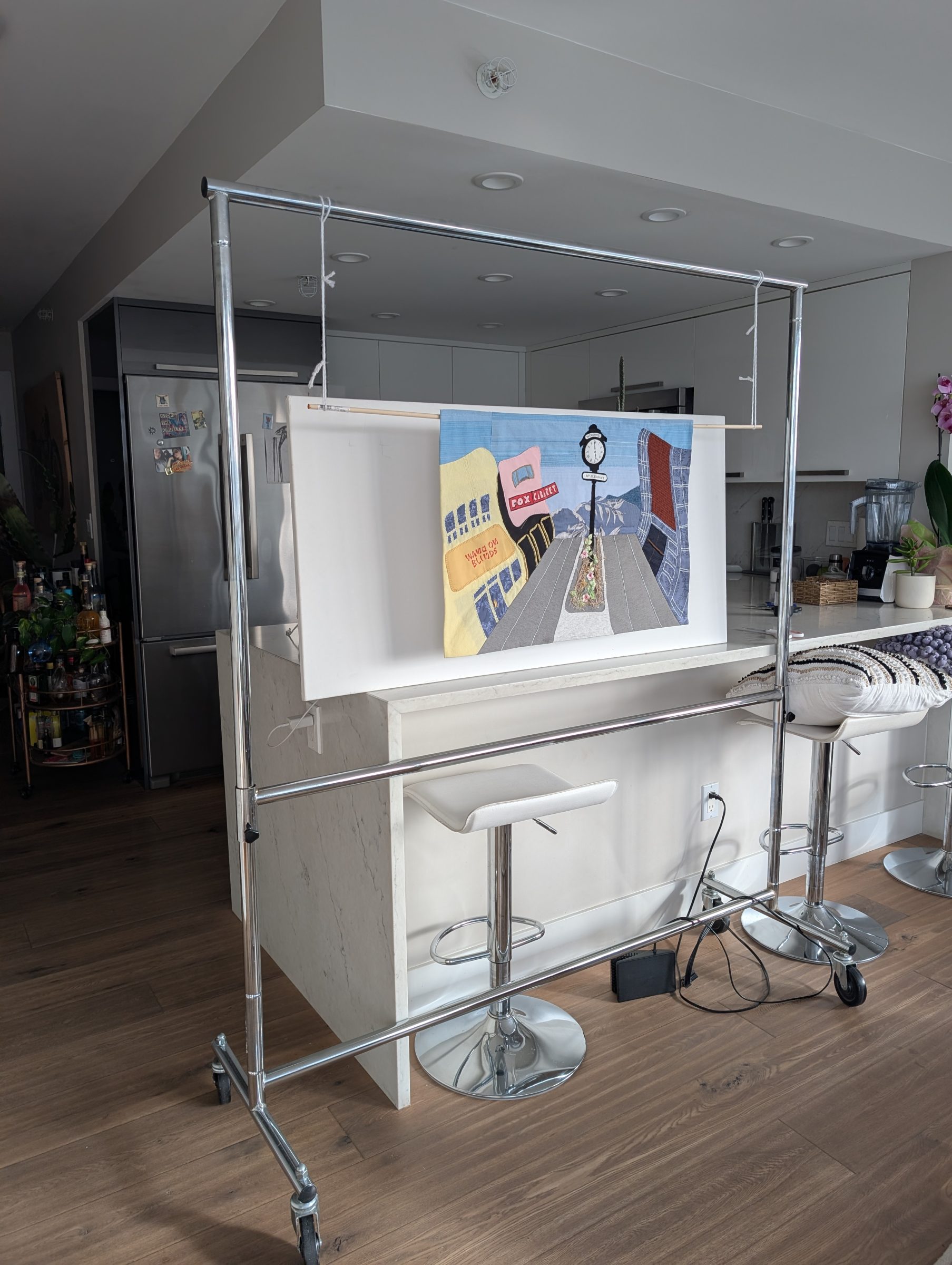 The Making of Mount Pleasant: Contemporary Textile Art Process